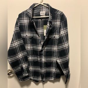 Target black and white flannel